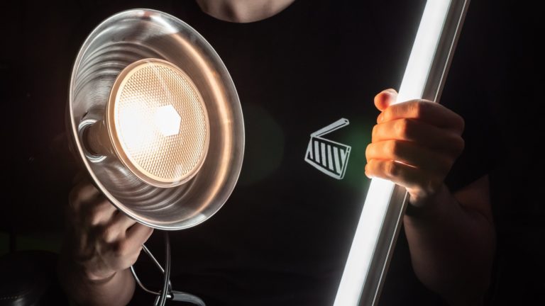 holding 2 film set light structures.