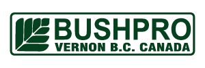 Bushpro Vernon, BC logo.