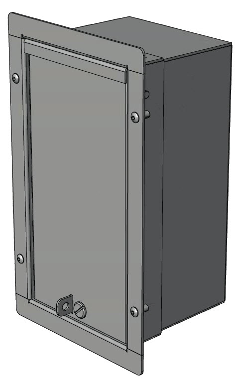 Cast-In-Place Wall Mount Distribution Enclosure