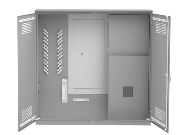 600A Single Phase Campground Distribution Power Center with CT Enclosure