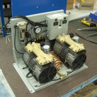 Auxiliary Air Compressor built by Valid Manufacturing in Salon Arm.