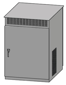 Rendering of a Unit Substation Single Phase.